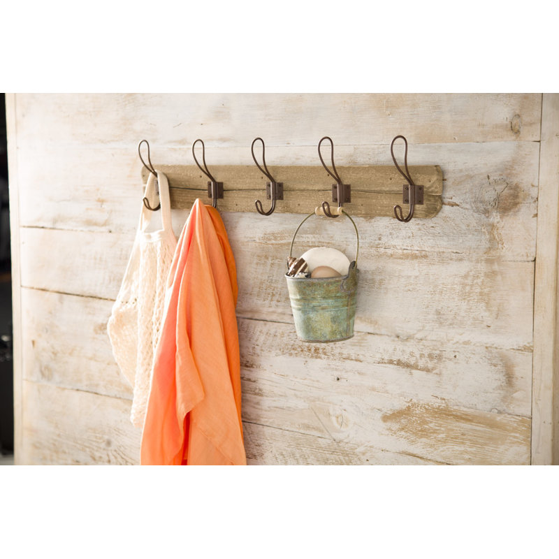 Wind & Weather Recycled Wood WallMount Coat Rack & Reviews Wayfair